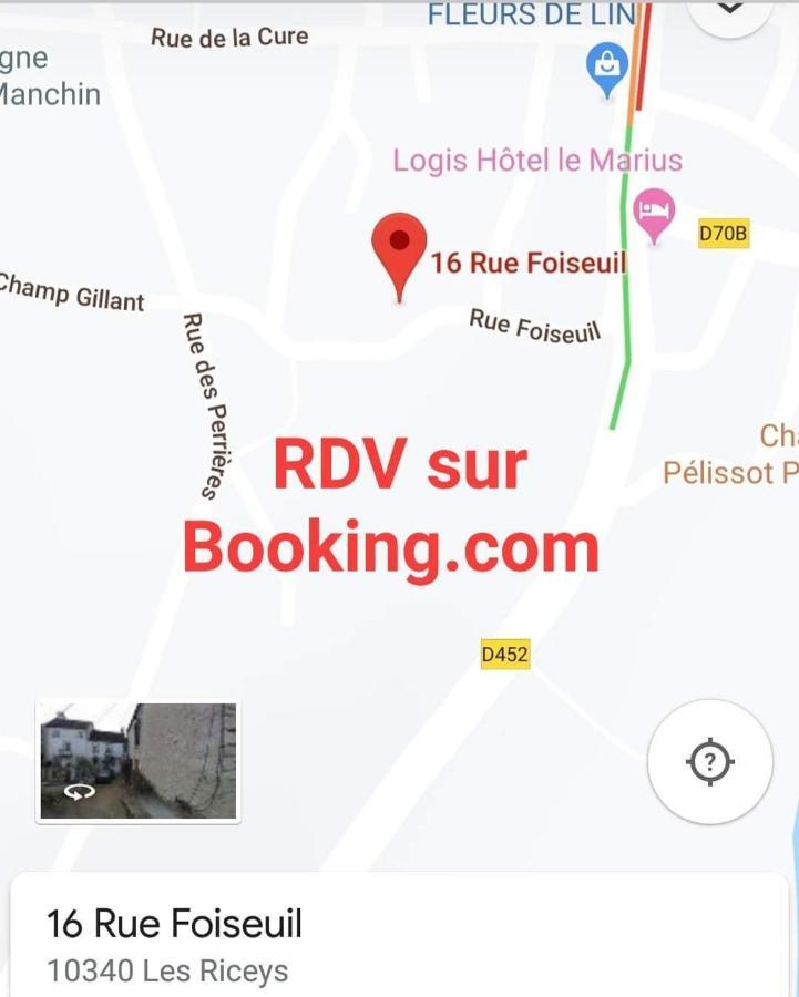 Gîte La P'tite Louise Les Riceys Exterior foto